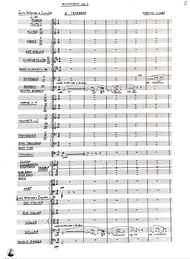 Mervyn Vicars | 20th century composer | Sheet music repository