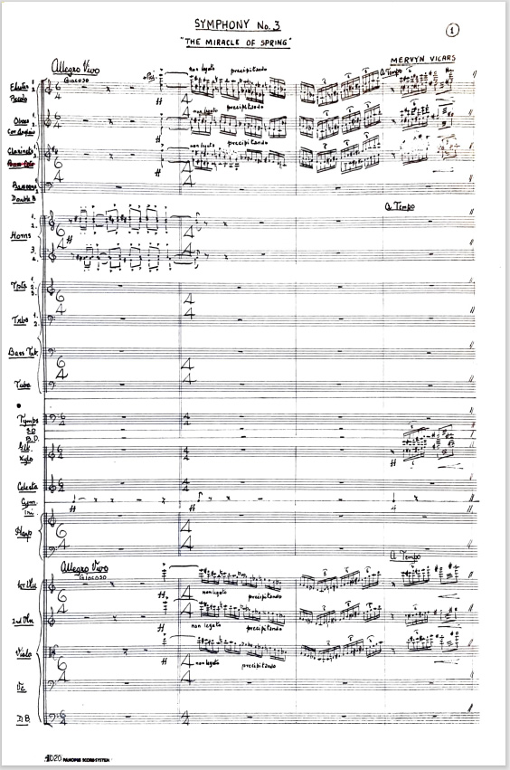 Symphony No. 3 - The Miracle of Spring | Classical Sheet Music - Image 3
